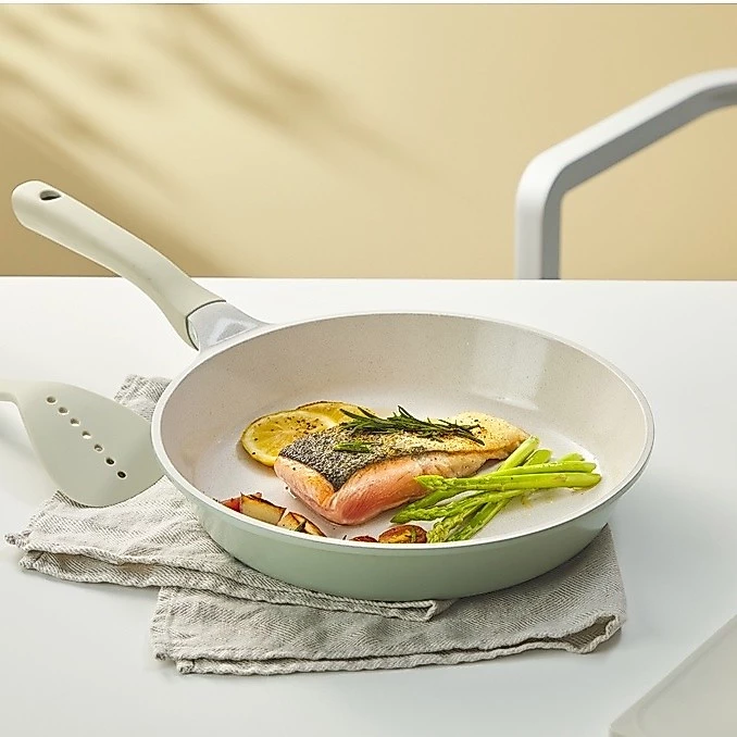 Chảo vân đá Omi Simple (chảo rán) - Chất liệu nhôm đúc nguyên khối cao cấp - Nhiều kích cỡ