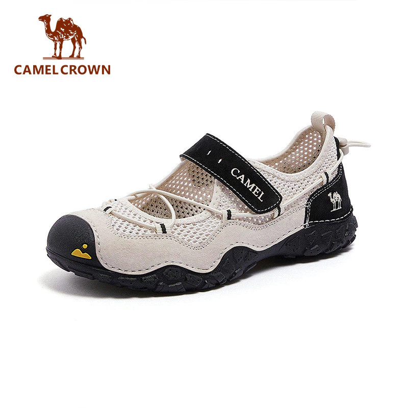 CAMEL CROWN SPORTS Nữ Ngoài Trời Thường Ngày Mary Jane Giày Lưới Thoáng Khí Sandal Xấu Xí