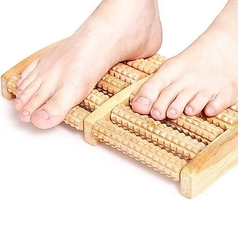 Bàn lăn gỗ massage chân⚡THANH LÝ ⚡ bàn lăn chân bằng gỗ