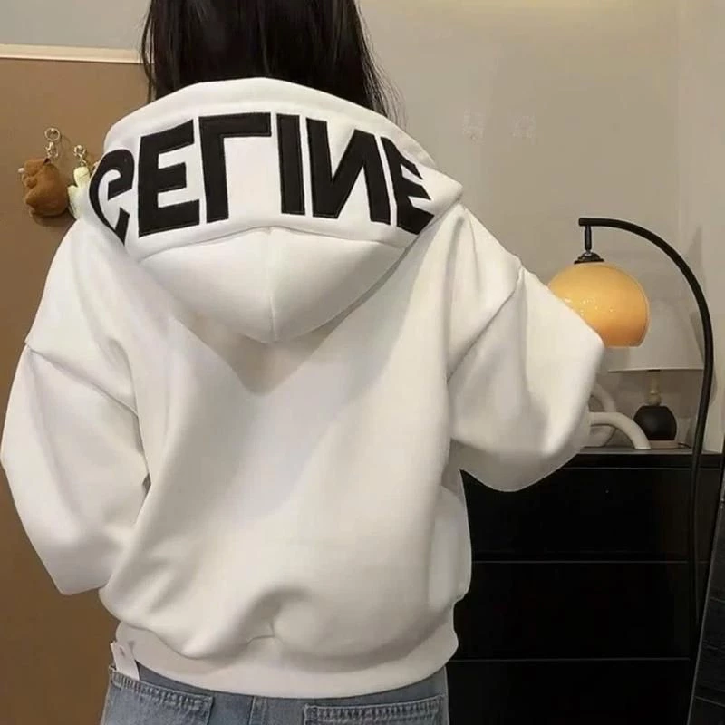 Áo Khoác Hoodie Zip Unisex Áo Nỉ Form Rộng Chất Nỉ XK Mềm Mịn Phối Thêu Nón GELINE Nam Nữ áo  khoác  nỉ  nữ  dày  dặn