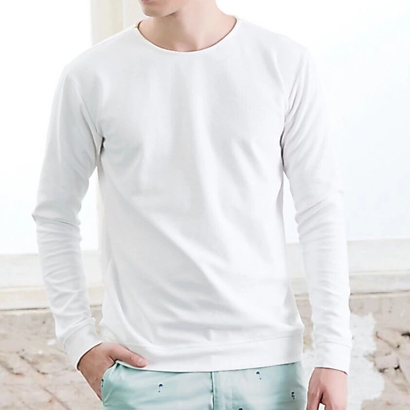 Top Áo Thun Dài Tay Nam Nữ THỜI TRANG 24H Cổ Tròn Form Unisex Vải Dày Mịn Không Xù Lông