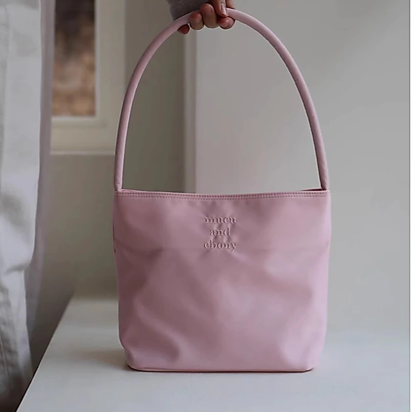 Hàn Quốc KKOBA  Hàng tồn kho mucu and ebony  Kiểu cổ điển Nearest Bag  nách túi vai ba lô