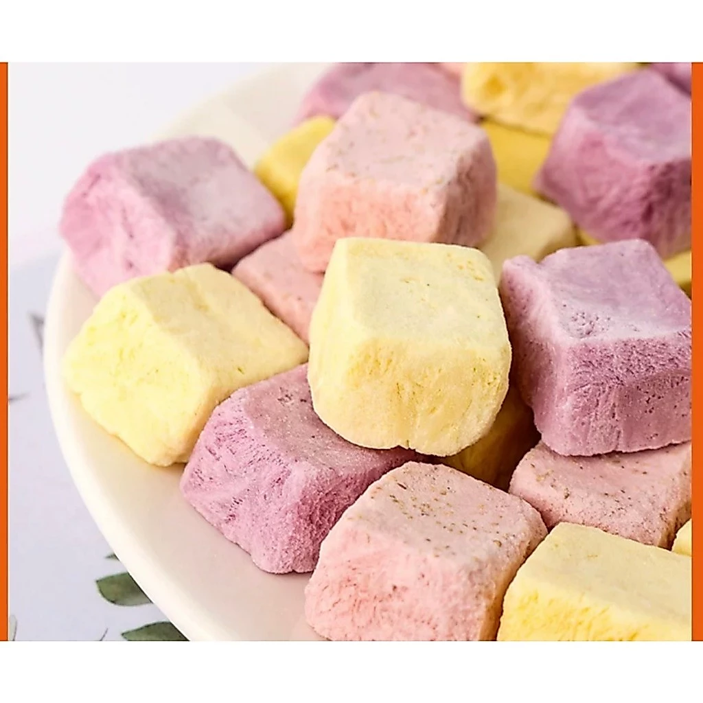 SỮA CHUA SẤY GIÒN MIX 3 VỊ TRÁI CÂY TỰ NHIÊN KHÔNG ĐƯỜNG THƠM NGON BỔ DƯỠNG | ĂN VẶT NHÀ DÂU