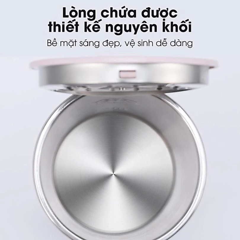 Ấm siêu tốc đun nước Cuckoo công suất cao 1500W tự ngắt điện khi sôi, 2 lớp cách nhiệt dung tích 2.5L - ST3