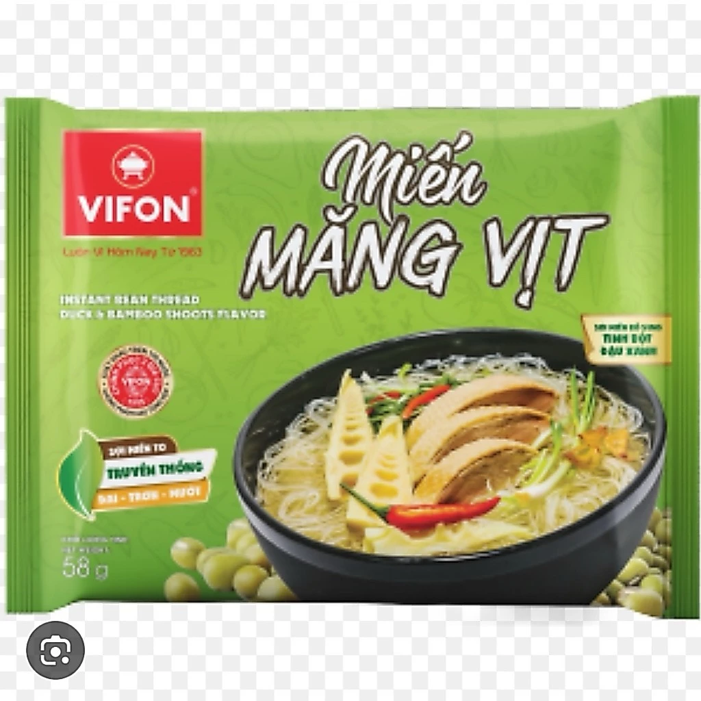 Miến Măng Vịt Vifon Gói 58g - VF71