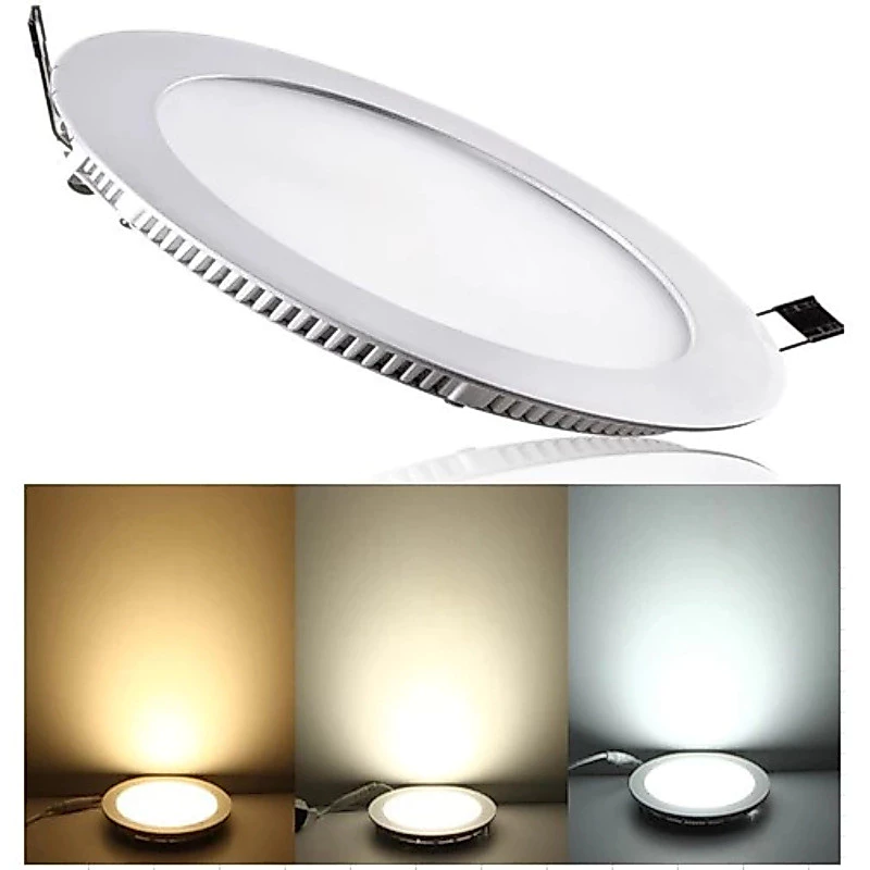 Đèn led âm trần 6w - 9w - 12w -18w siêu mỏng ánh sáng trắng