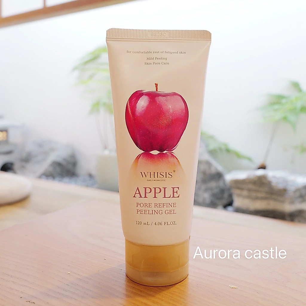 Gel tẩy tế bào chết mặt WHISIS Apple Peeling gel 120ml