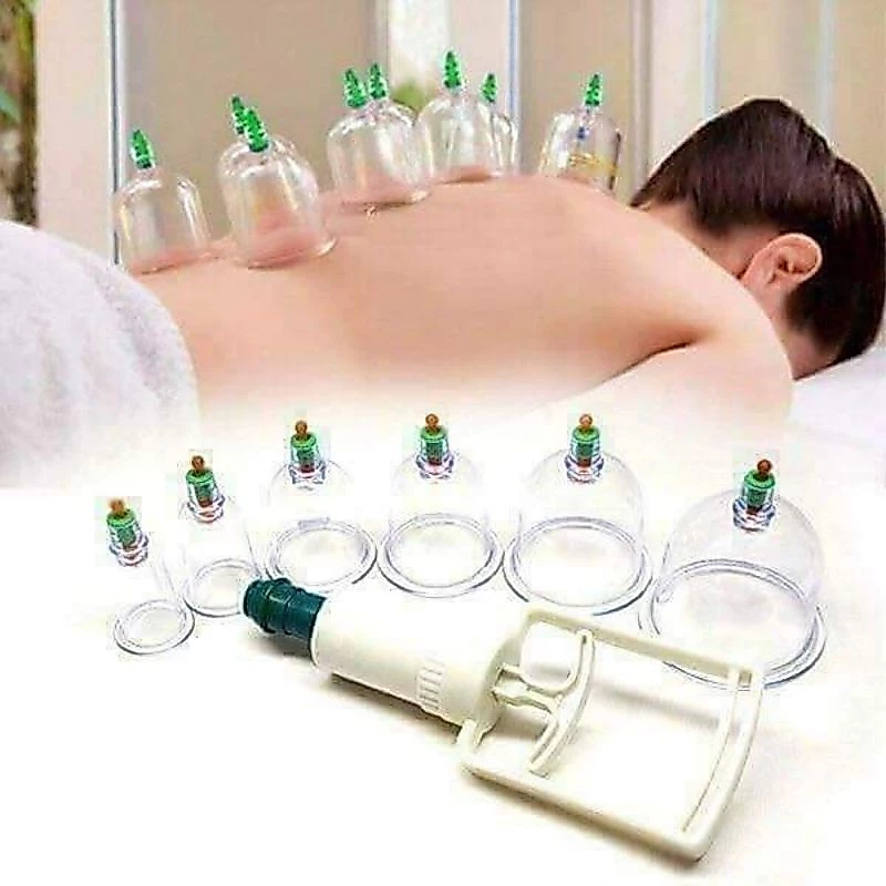 BỘ GIÁC HƠI ĐÔNG Y 12 MÓN KHÔNG DÙNG LỬA