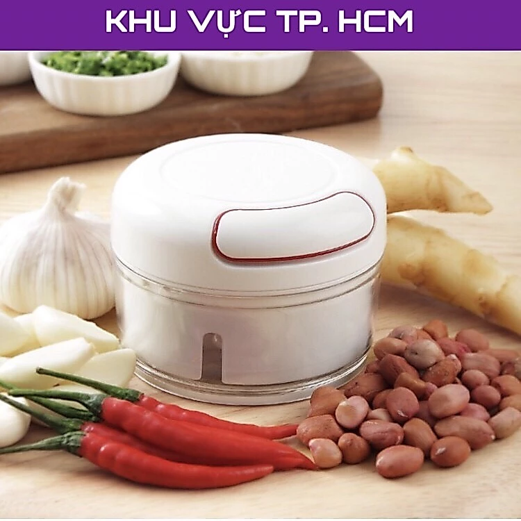 [FreeShip❤] Máy xay tỏi ớt mini cầm tay đa năng - FOOD CHOPPER