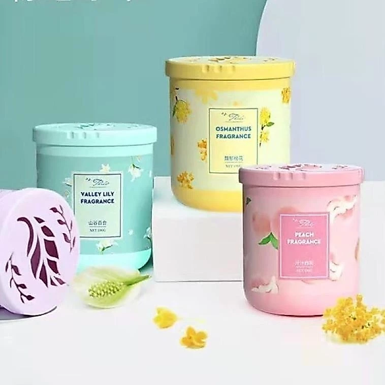 Sáp thơm  khử mùi phòng, xe ô tô,toilet,tủ quần áo Nội địa Trung để phòng 5 mùi hương thơm tươi mát dễ chịu