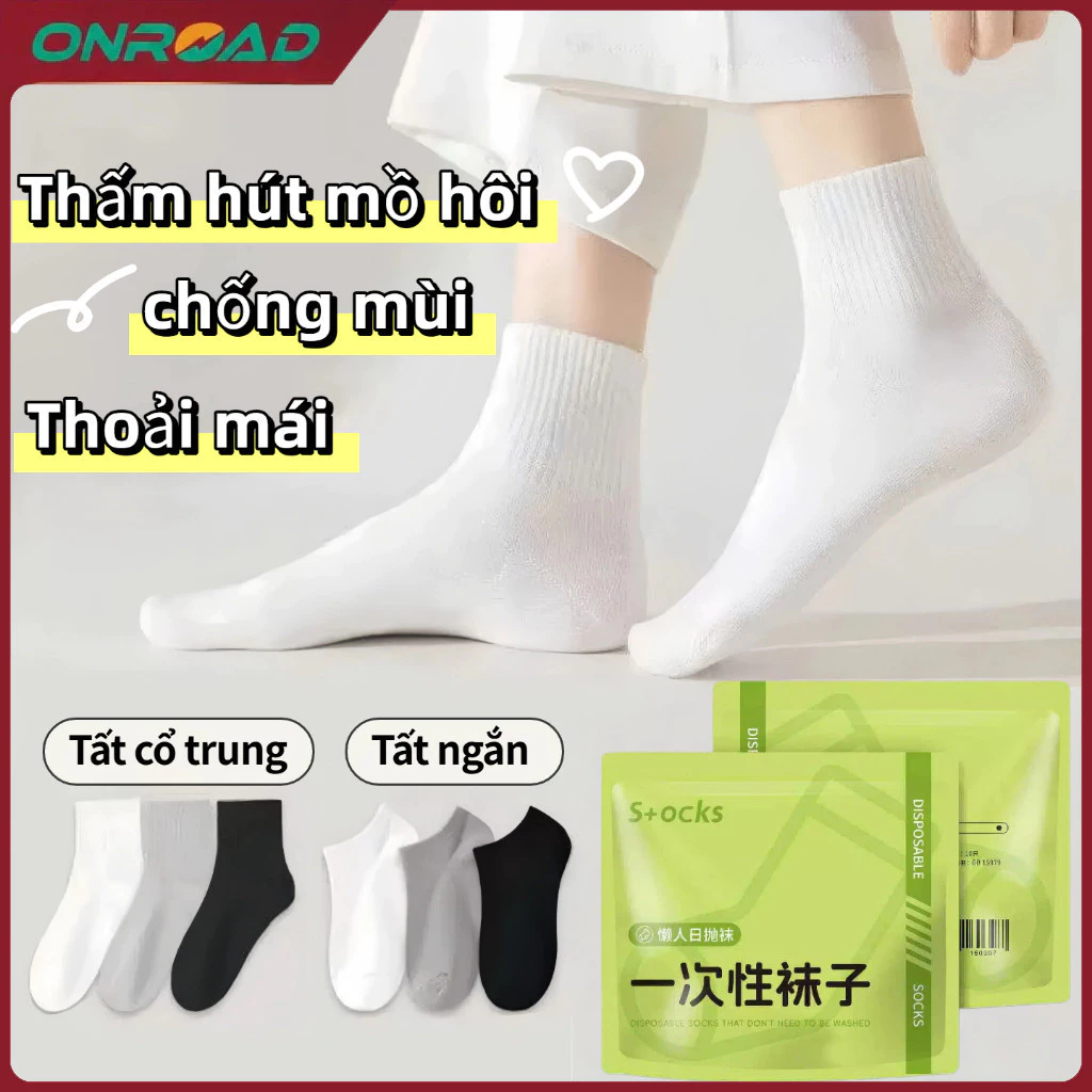 Combo 5/10/20/30 Đôi Tất Cotton Cao Cấp - Thoáng Mát, Chống Hôi Chân, Phù Hợp Cả Nam Và Nữ