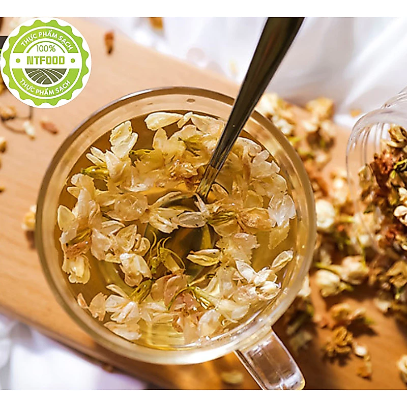 200Gram Trà Hoa Nhài Khô Làm Trà - Tiêu Mỡ - Cải Thiện Da