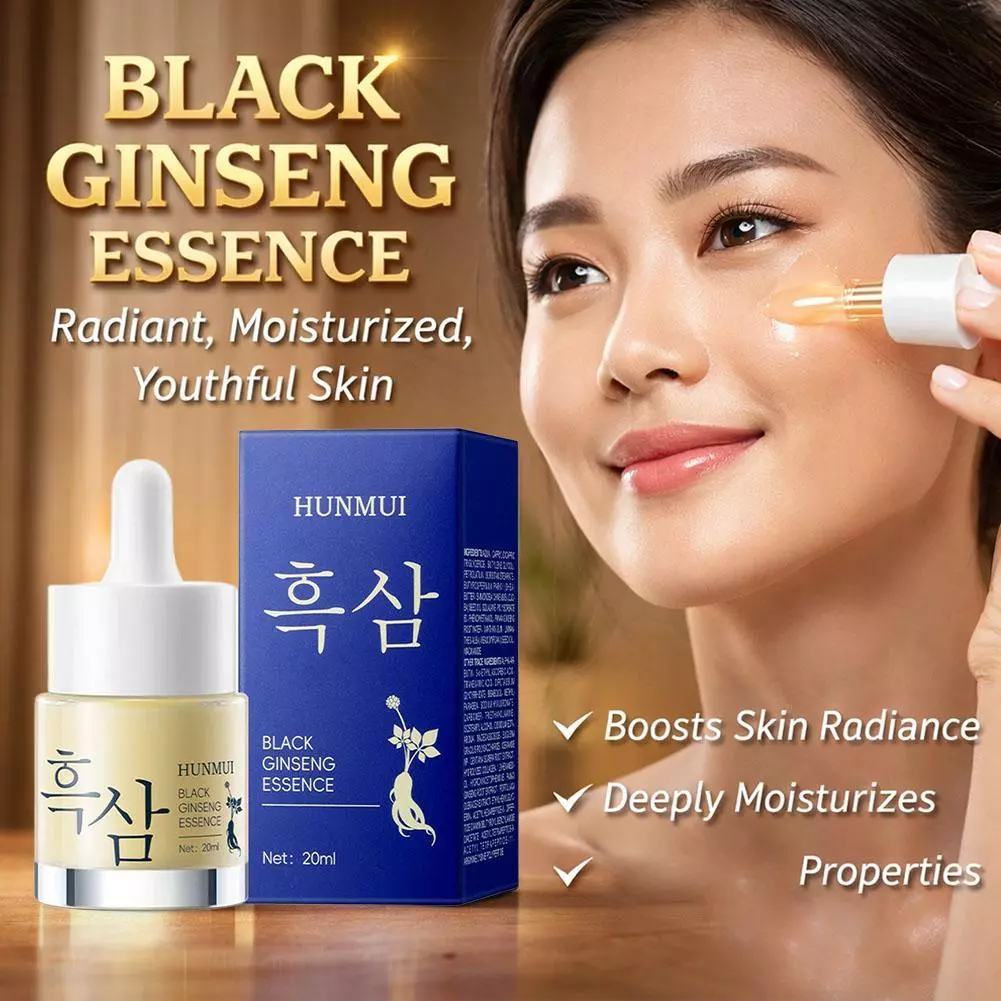 Tinh Chất Serum Black Ginseng 20ML - Chiết Xuất Nhân Sâm Đen Làm Trắng Sáng Cải Thiện Thâm Sạm & Chậm Lão Hóa Da