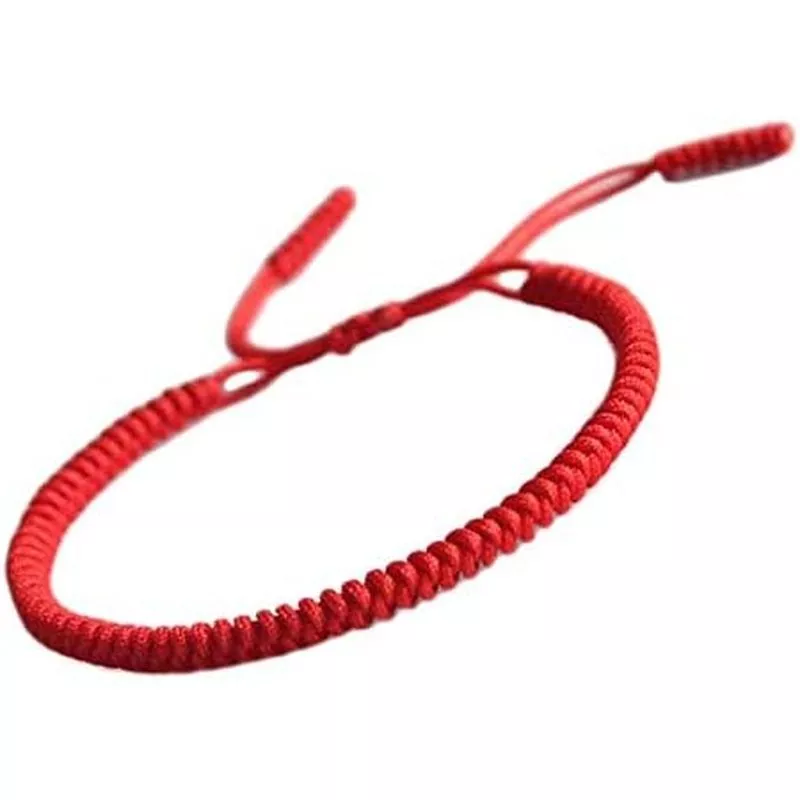 Nam Nữ Trung Quốc May Mắn Dây Đỏ Vòng Tay Phật Giáo Tây Tạng Cầu Nguyện Handmade Yoga Dây Cầu Nguyện Mala Vòng Tay Có Thể Điều Chỉnh Kích Thước