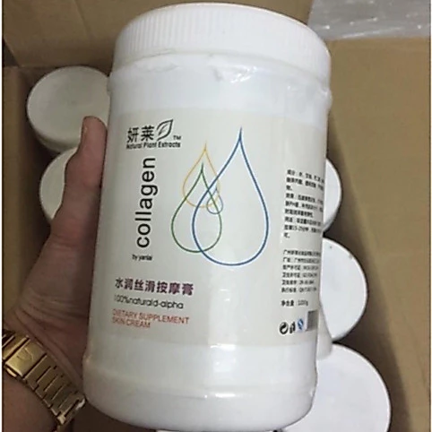 Kem Massage Collagen Hũ 500g - 1Kg Trắng Da, Cung Cấp Độ Ẩm Làm Sáng Mịn, Mờ Thâm