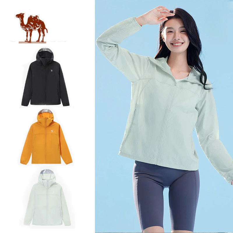 CAMEL CROWN  Quần Áo UPF50 Nam Nữ - Chống Tia Cực Tím và Thoáng Khí