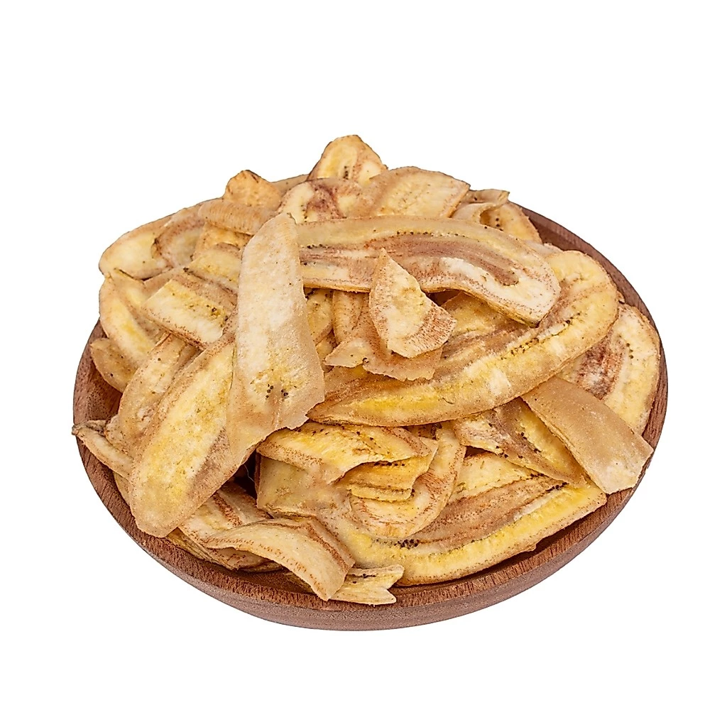 Chuối sấy giòn Thủ công (món ăn vặt ngày mưa). Có hồ sơ công bố, xuất hóa đơn công ty đầy đủ
