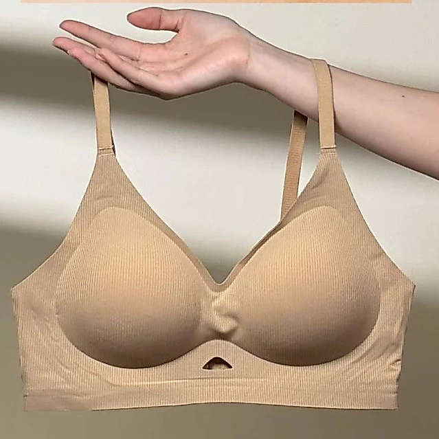 [Mút 1.2cm & 3cm] Áo Lót Nữ Nâng Vòng 1 Chất Su Mát, Phom Giọt Nước Gom Quả Chống Xệ, Hạn Chế Ngấn Lưng [EVA168]