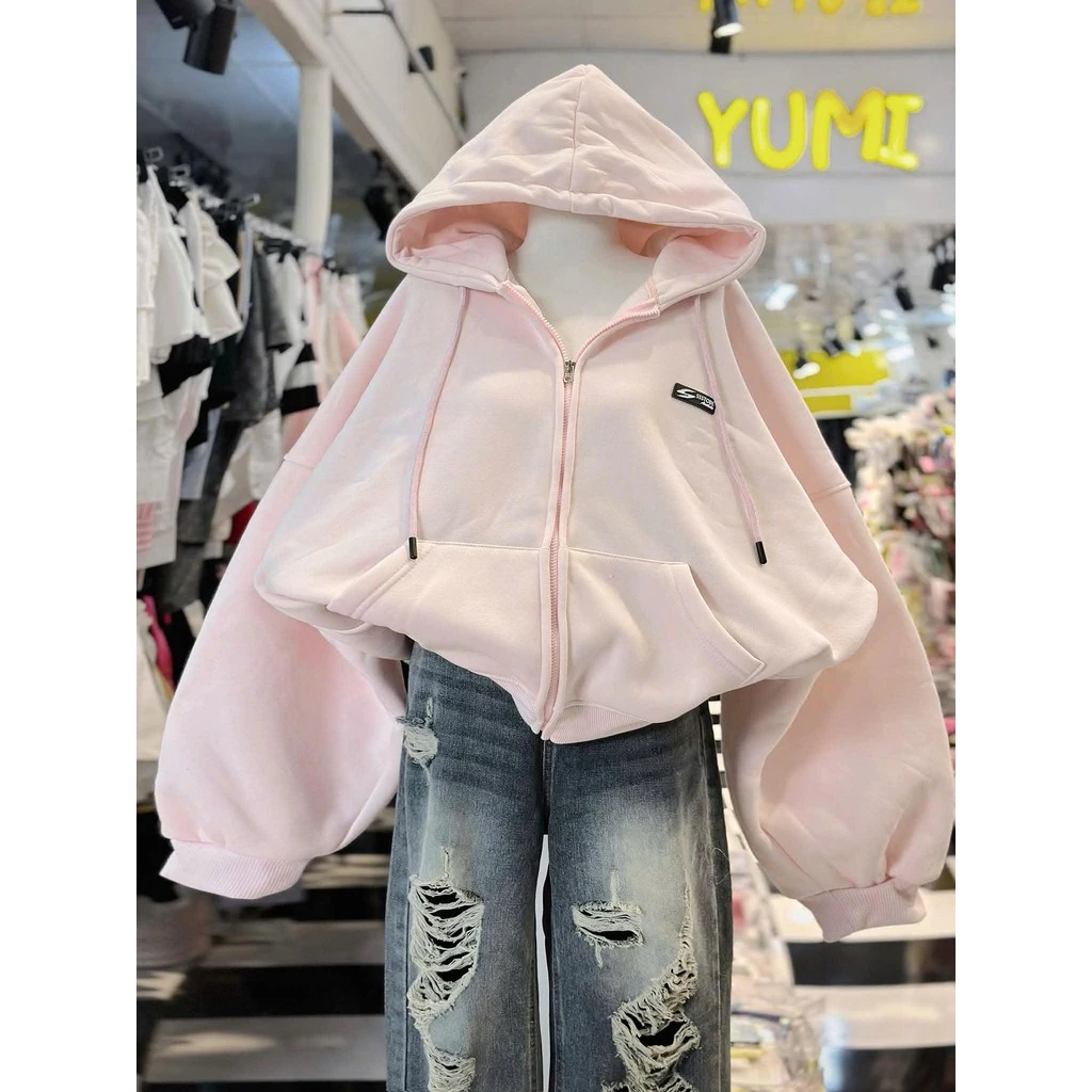 CÁC MẪU  hoodie nỉ mùa đông form rộng 2 lớp cho nam nữ, ấm áp và phong cách-dấu X NGỰC