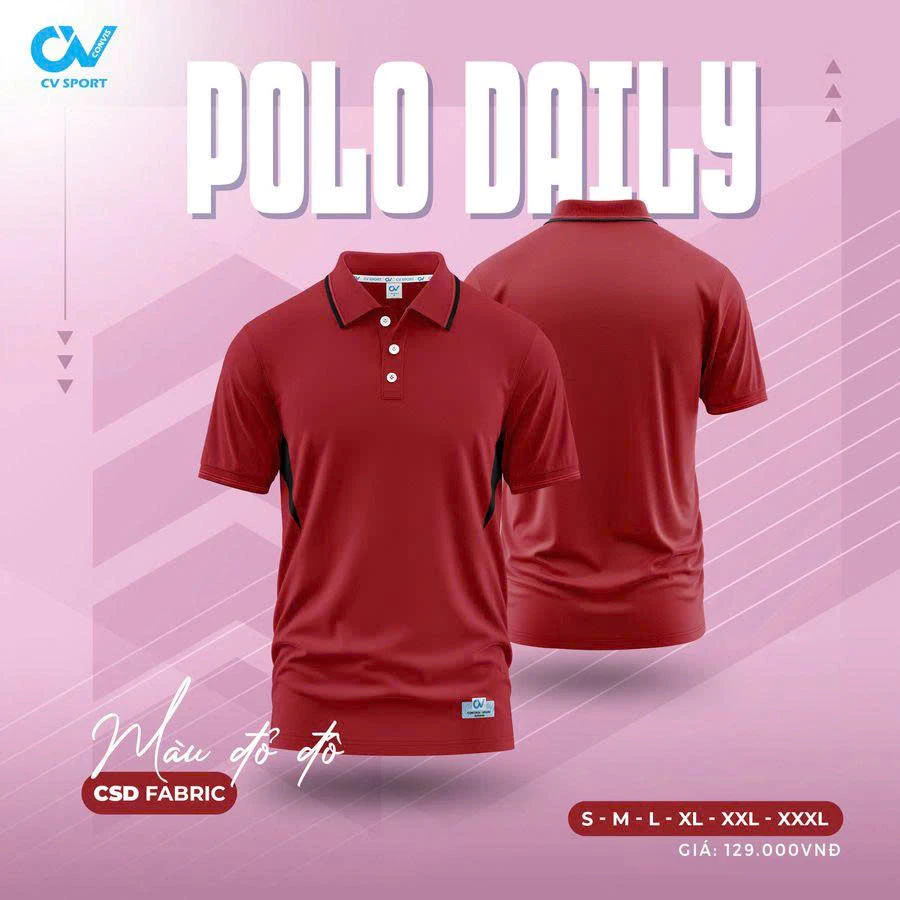Áo Polo Thể Thao CV Daily