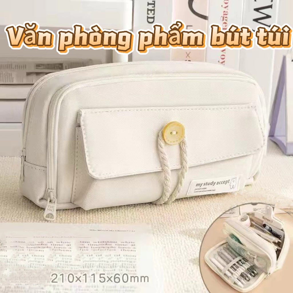 Đơn giản nút túi bút đa chức năng nhiều tầng khối lượng cao mức độ xuất hiện