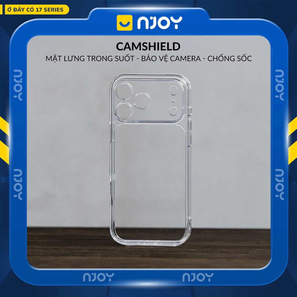 Ốp Trong Suốt Bảo Vệ Camera Chống Sốc Cho Điện Thoại iPhone 17 Pro Max 16 15 14 13 12 11