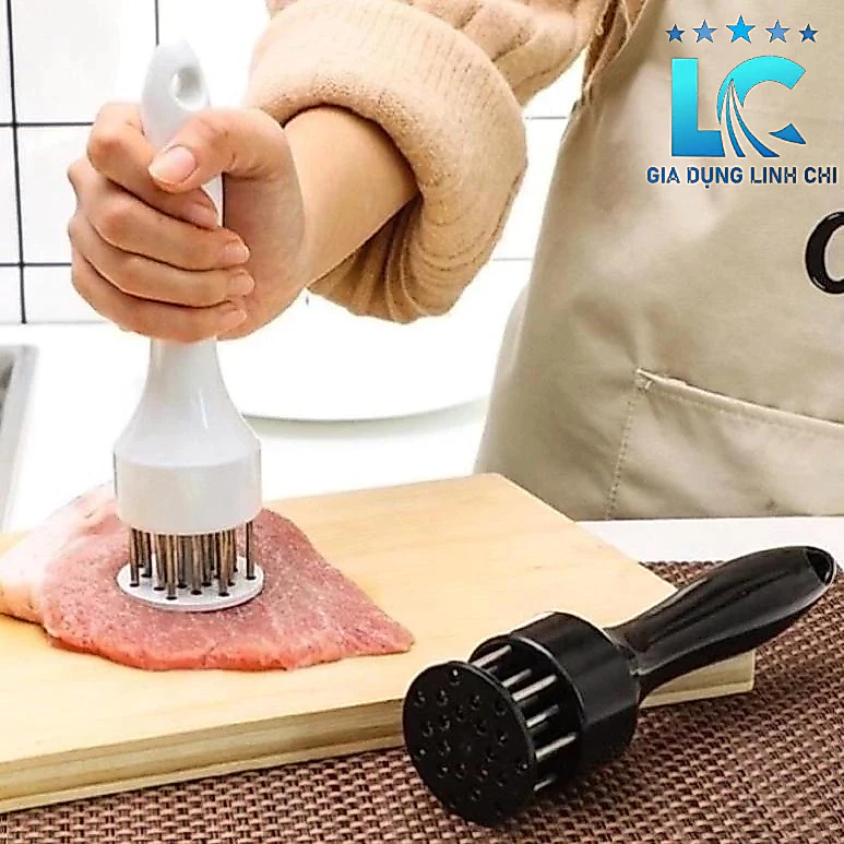 Dụng cụ châm bì, châm thịt, làm mềm thịt, châm bì chế biến lợn quay , thịt nướng