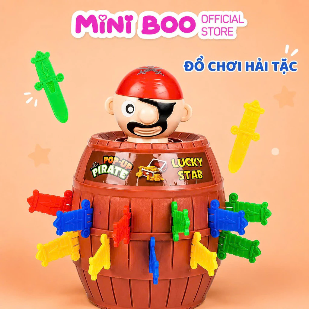Trò chơi đâm hải tặc Little Boo  , giải trí siêu vui cho bé và cả nhà