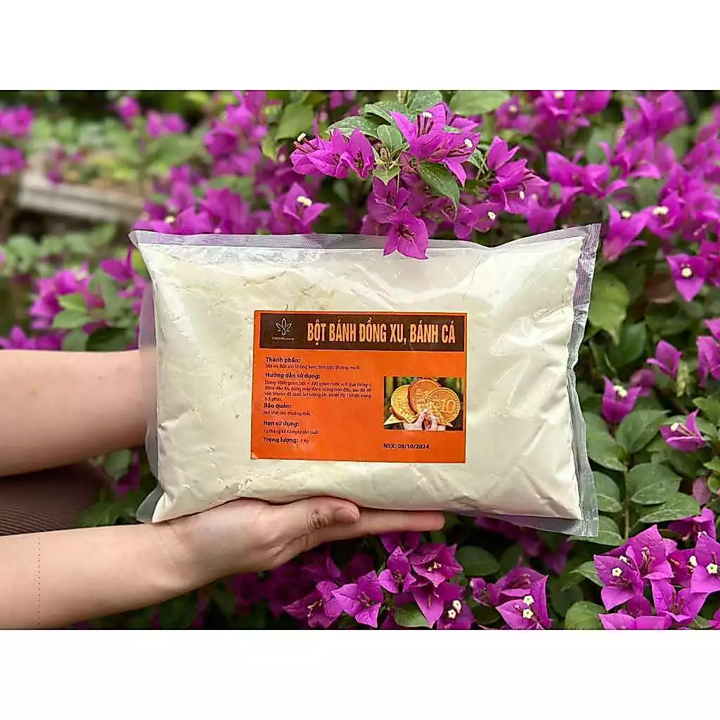 Bột Bánh Cá, Bánh Đồng Xu cô Tám 1KG