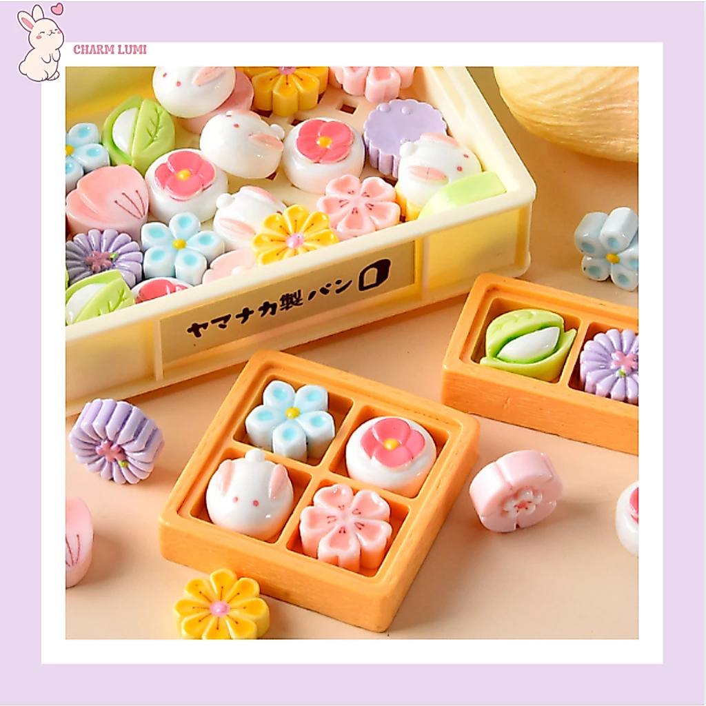 🍱🌸CHARM BÁNH TRUNG THU HOA NHẬT – MINI BENTO NGỌT NGÀO 🧁🍃
