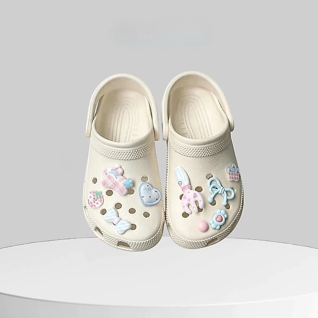 Dép Sục Quai Hậu Màu Be Sáng Xinh Dễ Thương Êm Chân Size 36-39 / Cat Slipper