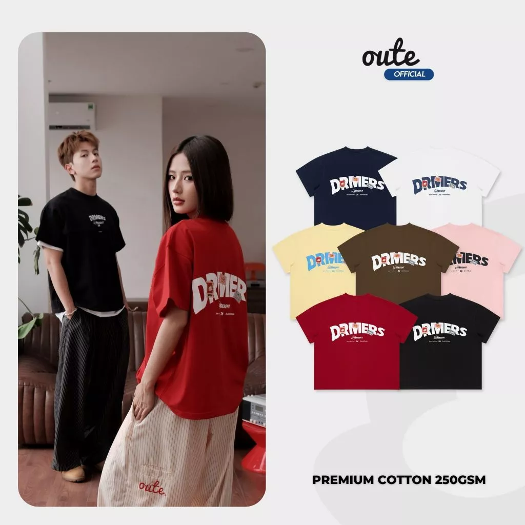 Áo Thun Signature 26 Form Boxy Cotton 100% Nam Nữ Unisex / DREAM HORSE COLLECTION 2026