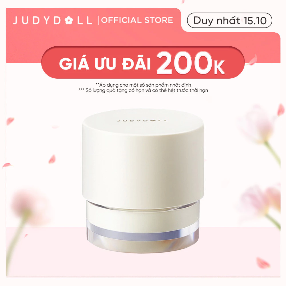 Kem Lót Trang Điểm JUDYDOLL 30g Dưỡng Ẩm Hương Quýt Biển Nâng Tone Kiềm Dầu Mịn Lì Thu Nhỏ Lỗ Chân Lông