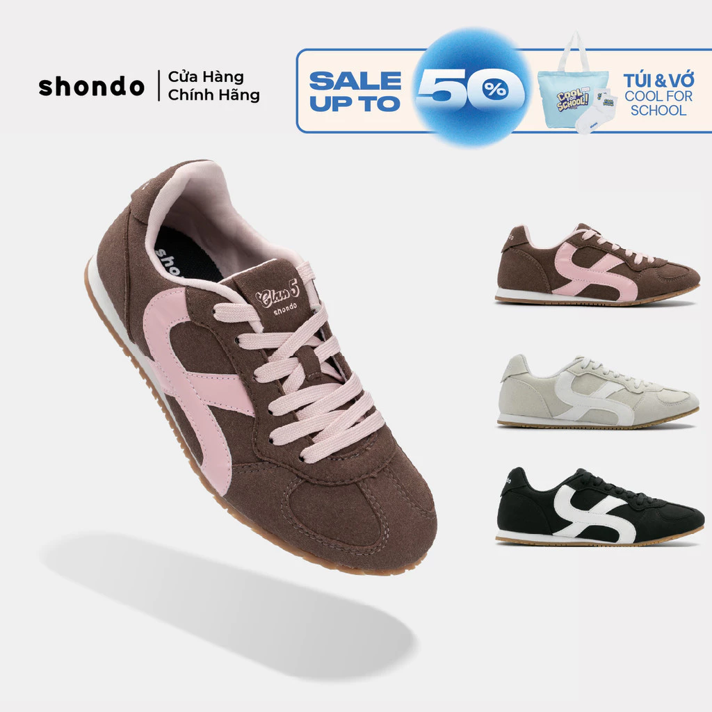 Giày Thể Thao Sneaker Class 5 Unisex Đế Thấp Phối Da Lộn Nhiều Màu