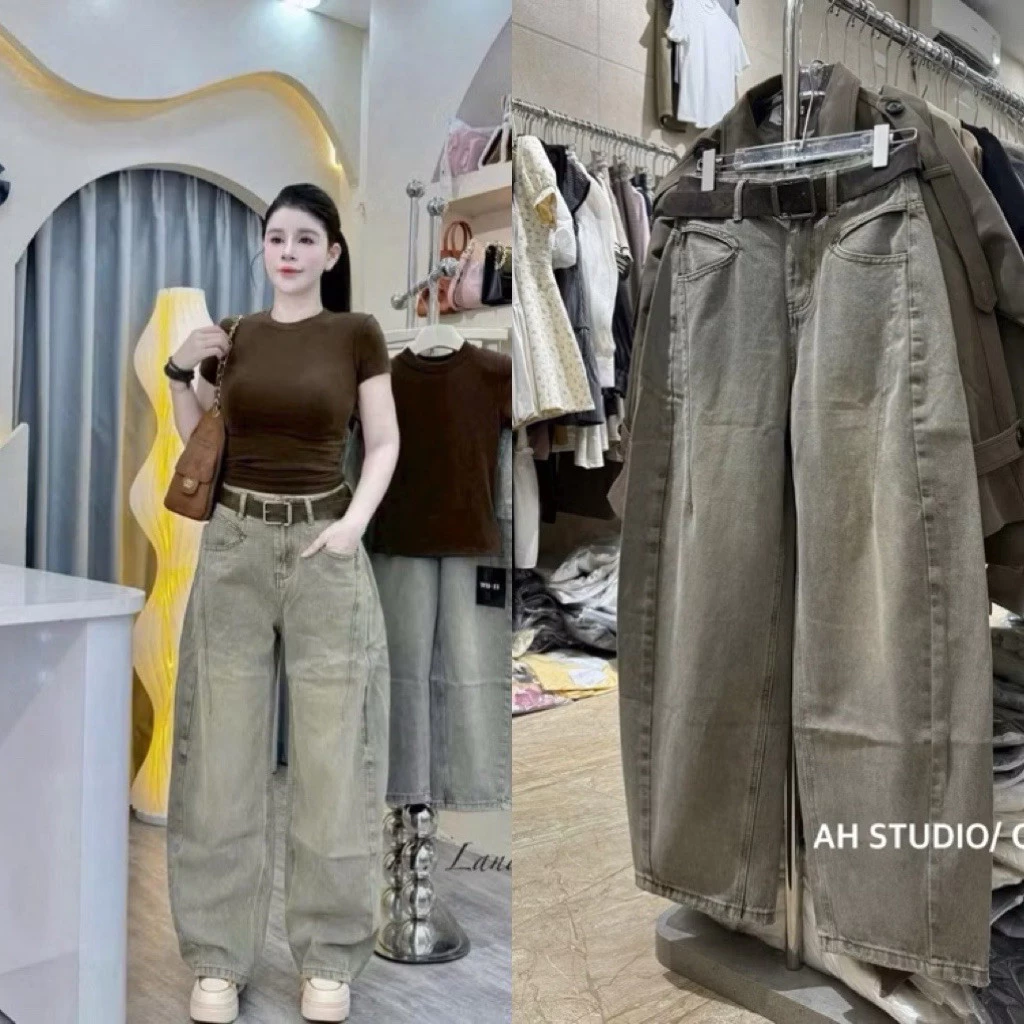QUẦN BAGGY DENIM ỐNG RỘNG SIÊU HOT 2026
