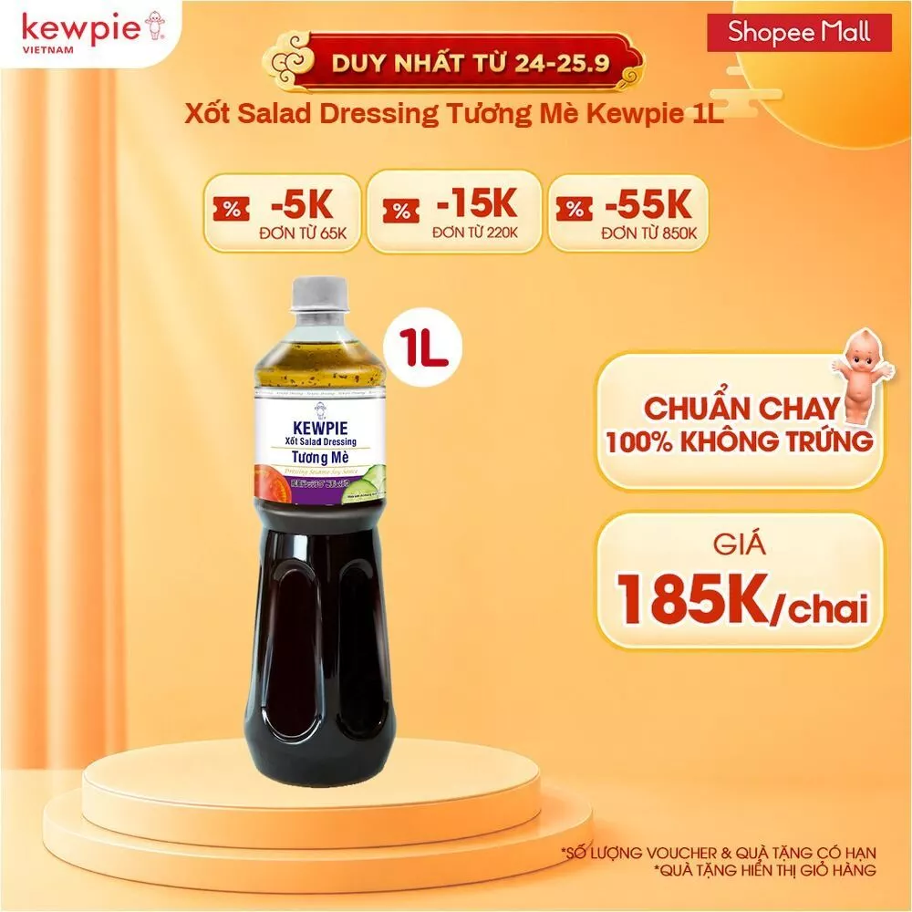 Xốt Salad Dressing Tương Mè Kewpie 1L