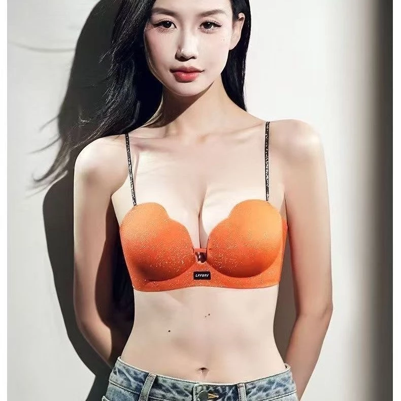Dây đeo vai mỏng, đồ lót, ngực nhỏ, tụ lại, cánh hoa, cốc, ngực tròn, mặt sáng, không dấu vết, một mảnh, áo ngực trên.