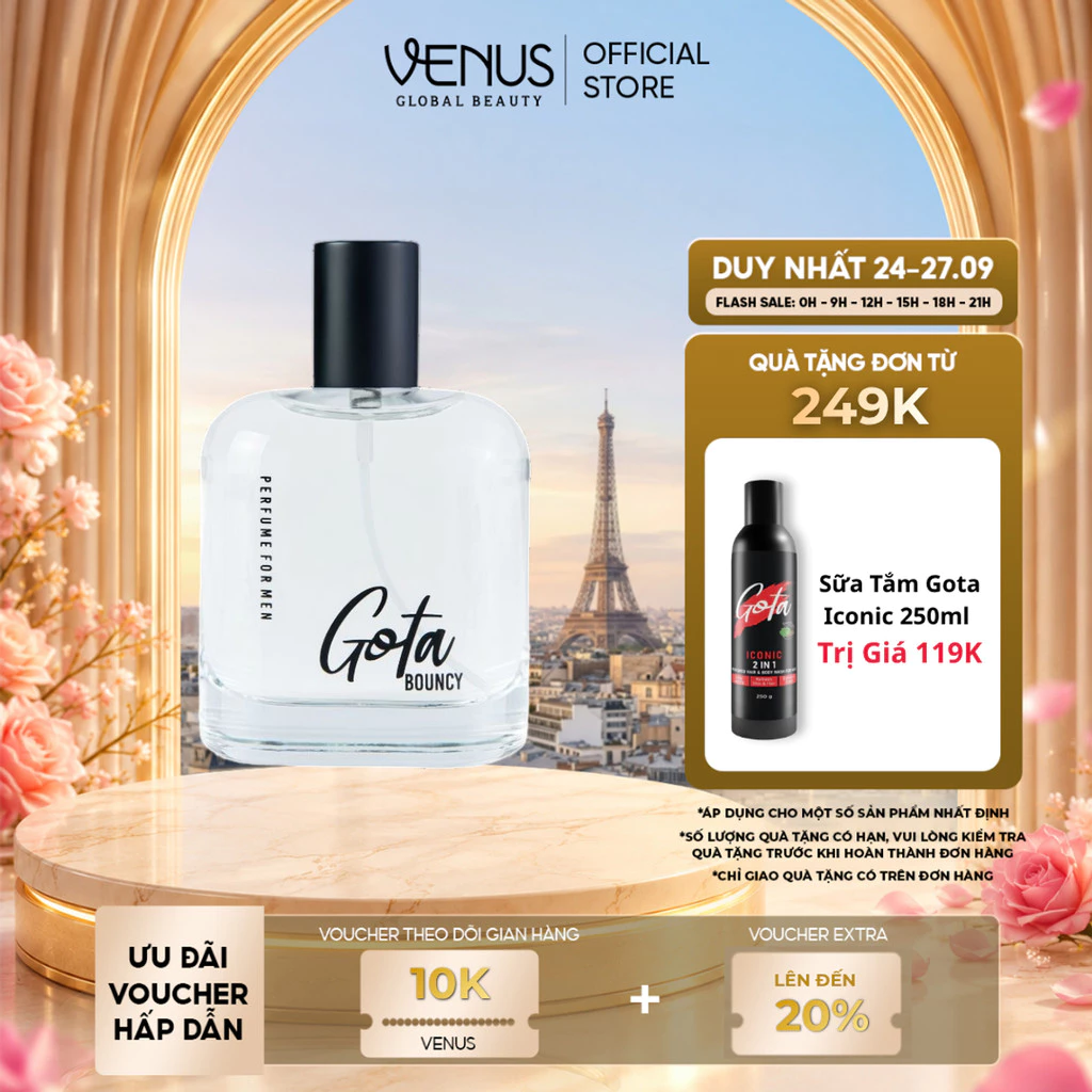 [MUA LÀ CÓ QUÀ] Nước hoa nam Gota 50ml chính hãng
