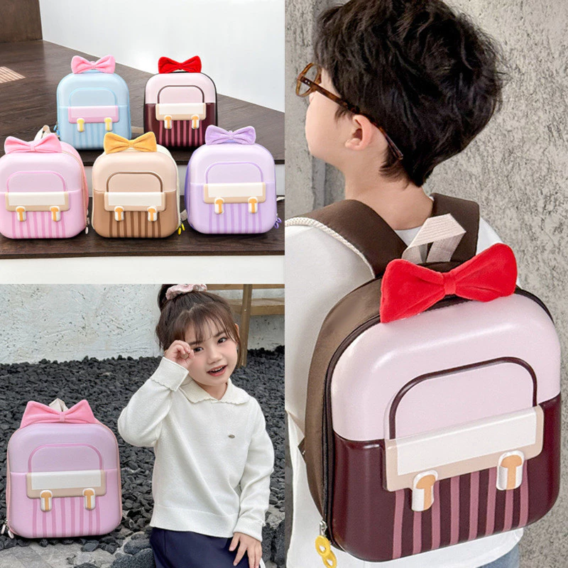 2026 Phong Cách Mới Mẫu Giáo Schoolbag Độc Đáo Hợp Thời Trang Đơn Giản Ba Lô Thường Ngày Học Sinh Tiểu Học Ba Lô Thời Trang