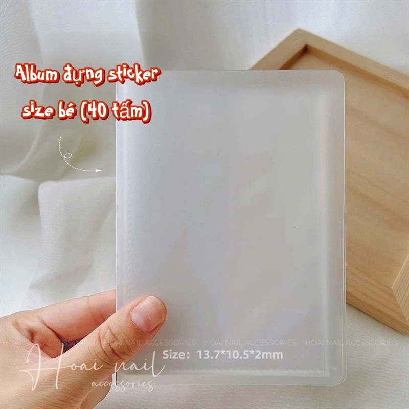 Album đựng sticker size bé