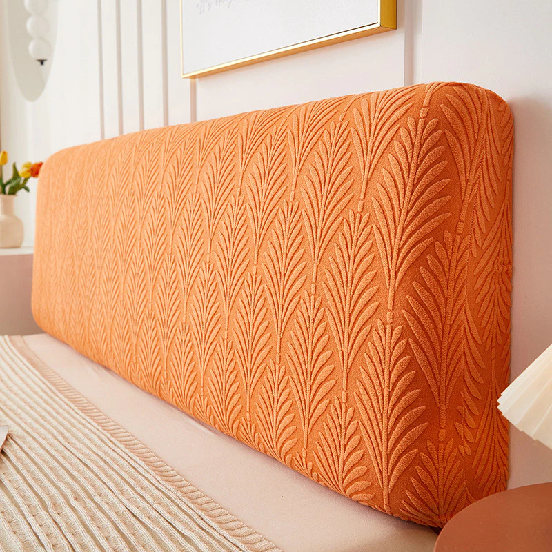 Full Queen King Jacquard Nổi Co Giãn Đầu Bao Phủ Toàn Diện Chống Bụi Trượt Phong Cách Trang Trí Phòng Ngủ Bảo Vệ