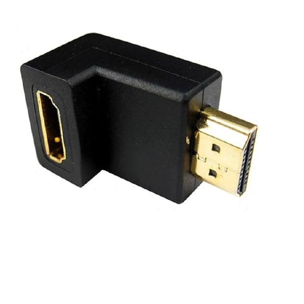 Đầu Nối HDMI Đổi Góc Chữ L Âm Dương – Chuẩn 270° | Hỗ Trợ Full HD – Lắp Đặt Góc Hẹp Dễ Dàng