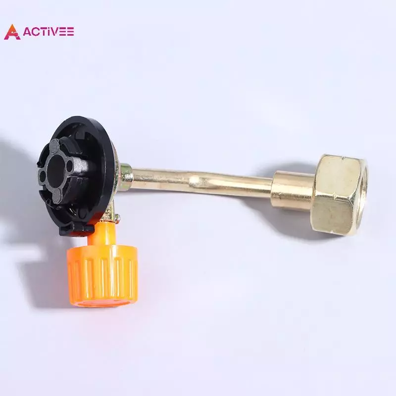 < Activee > Van sạc bình chứa khí Butan Bộ chuyển đổi đầu nối trực tiếp cho cắm trại ngoài trời Bộ chuyển đổi nạp xi lanh dã ngoại 1PC Đẹp