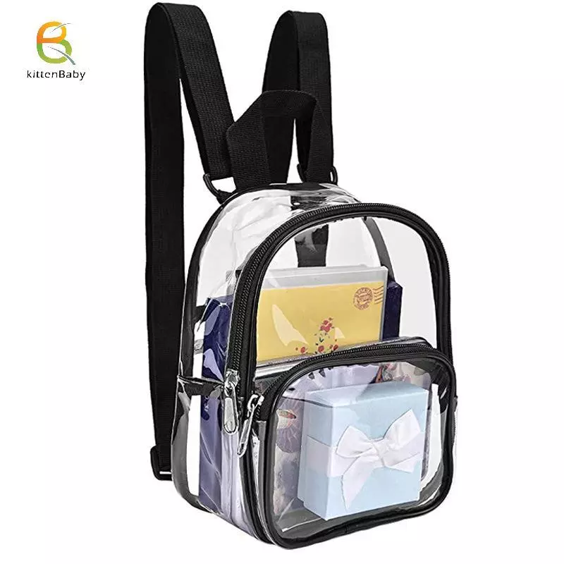 [Baby-t] PVC Trong Suốt Bapa Thời Trang Đơn Giản Nhẹ Bapa Dễ Thương Mini Trong Suốt Túi Du Lịch Chống Thấm Nước Túi Thể Thao [Mới]