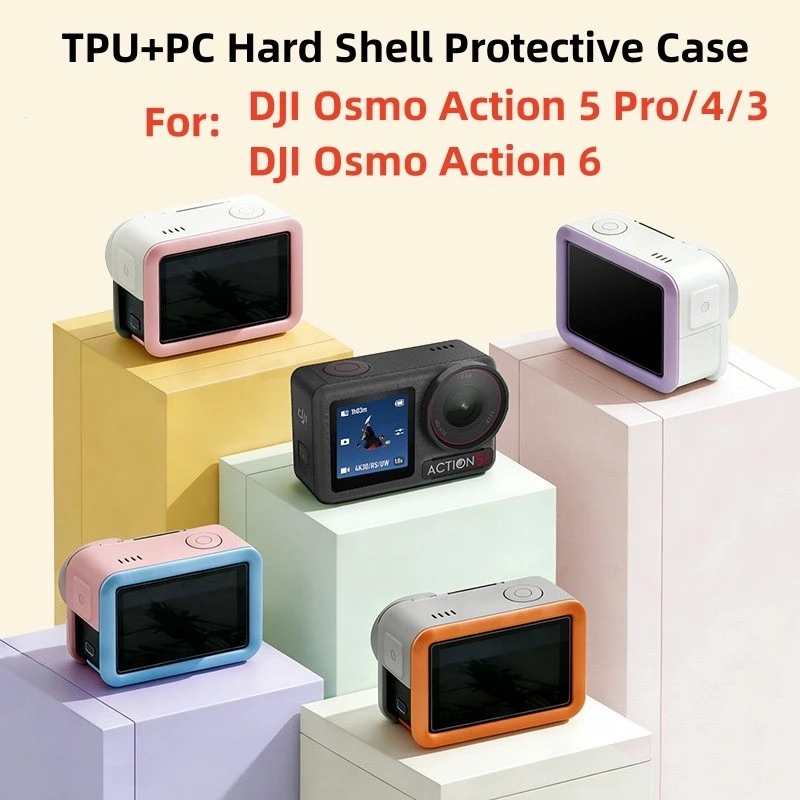 Vỏ bảo vệ chống sốc cho máy ảnh DJI Osmo Action 6/5 Pro/4/3