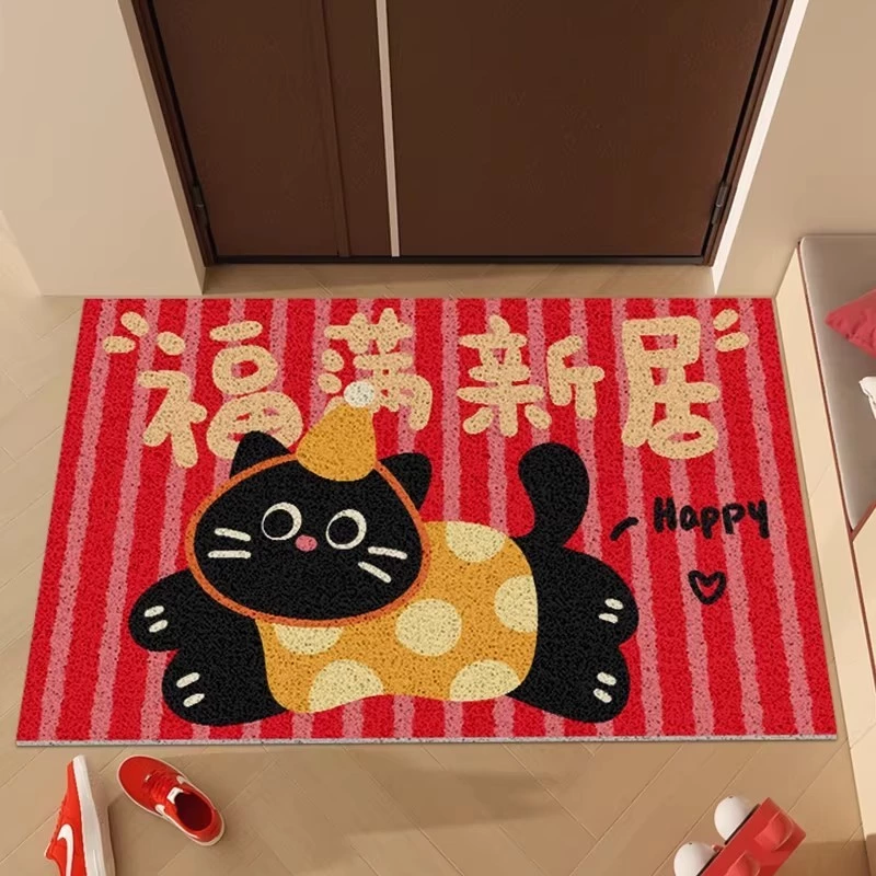 [Sản phẩm mới] Thảm lót sàn cửa vào Vòng lụa có thể cắt cửa bên ngoài vào cửa Thảm chân chống trượt Thảm chống bẩn Tân gia Mới