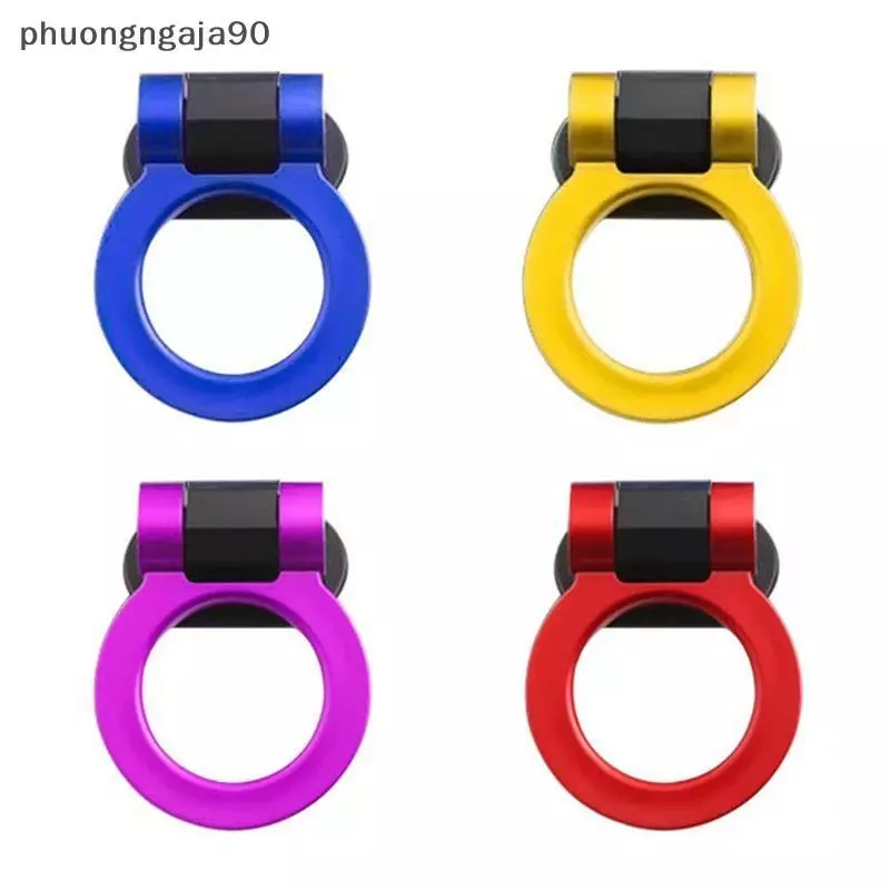 ABS xe tạo kiểu tóc Trailer móc Sticker trang trí xe tự động phía sau phía trước Trailer mô phỏng đua xe vòng xe kéo móc