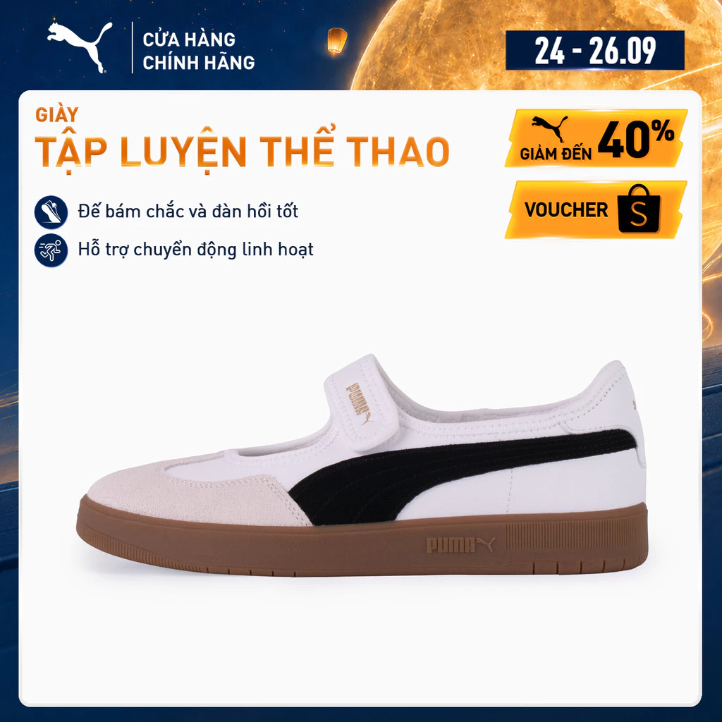 Giày Thể Thao PUMA Nữ Ascenso Jane White-Black-Gold-Vapor Gray Màu Trắng