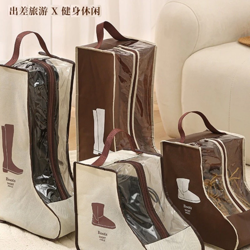 Giày bốt Túi chống bụi Túi đựng giày Giày bốt bốt ngắn Vỏ bảo vệ trong suốt Chống nấm mốc Túi đựng chống ẩm đựng du lịch