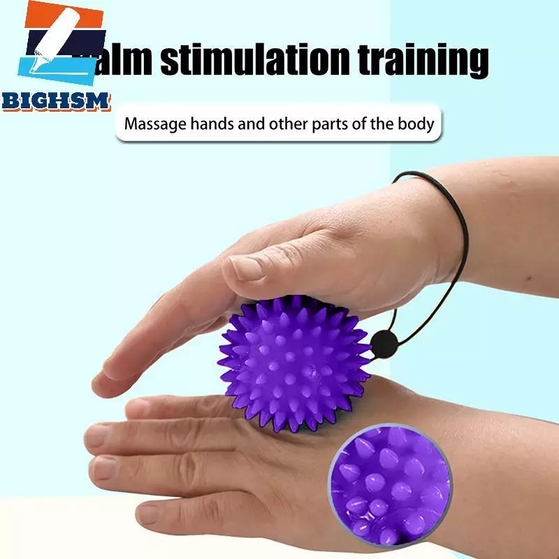 [BIGHSM] 1 Bóng Massage Xúc Giác Bóng Cảm Ứng Tay Và Chân Thư Giãn Cơ Tay Cầm Tập Luyện Sức Mạnh Phục Hồi Chức Năng Bóng Gai Mềm